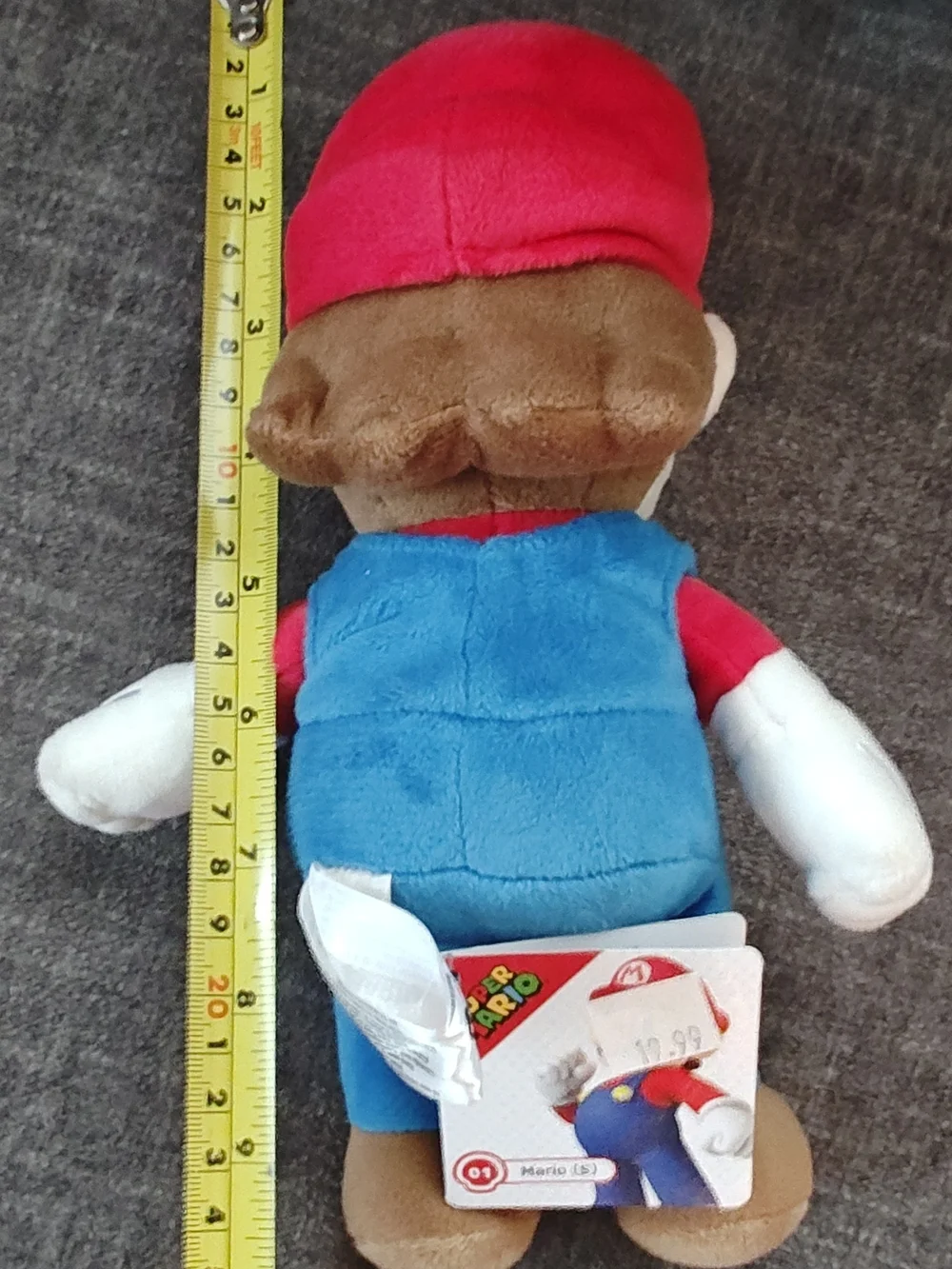 New super Mario bros Wii Mario plushie